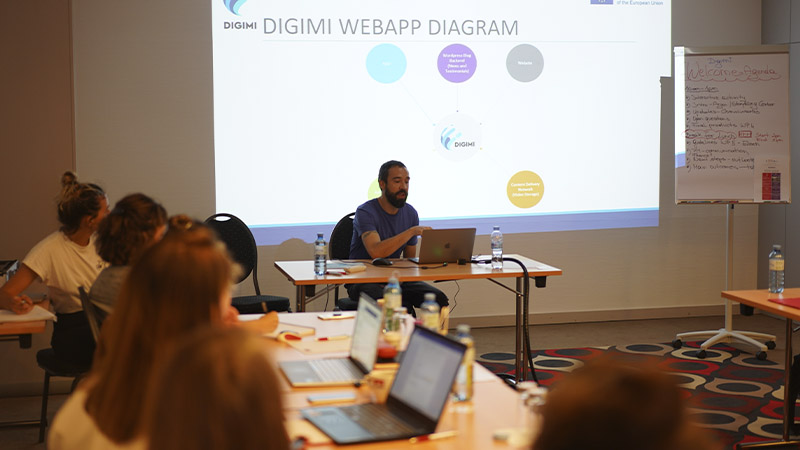 Cibervoluntarios introduces DIGIMI.eu WebApp in Vienna