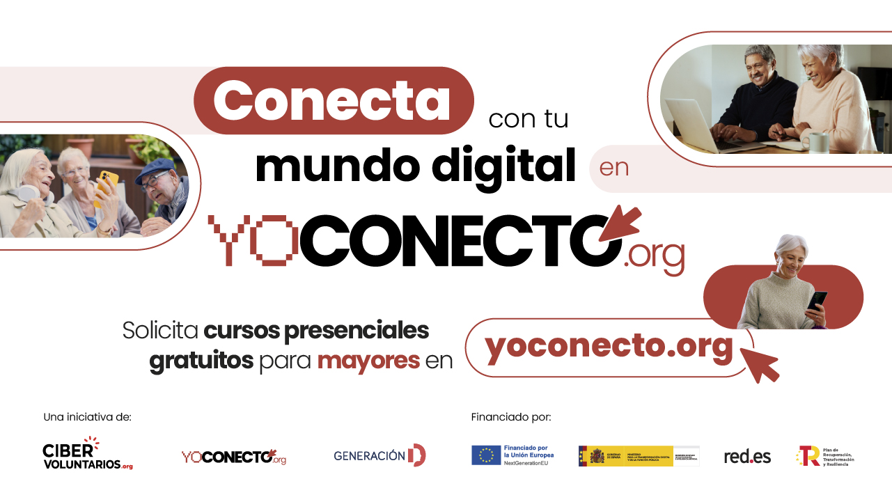 YoConecto enseña a mayores a usar la tecnología con confianza y seguridad